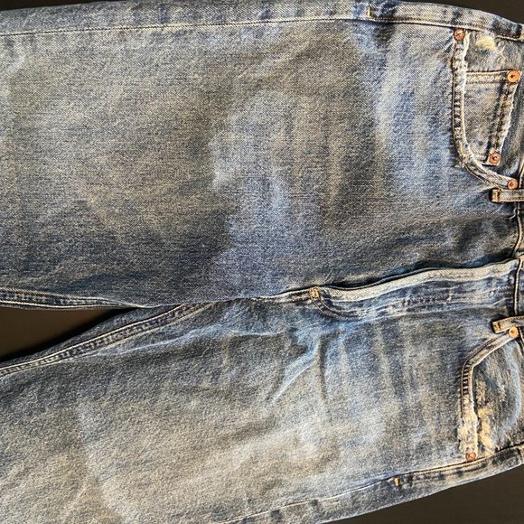 Agolde Riley High Rise Straight Crop Jean - Picture 2 of 4